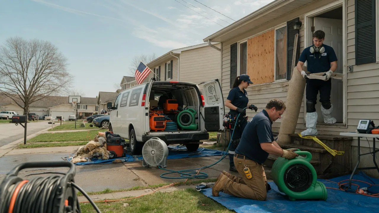 Water Damage Restoration in Novelty, OH near me
